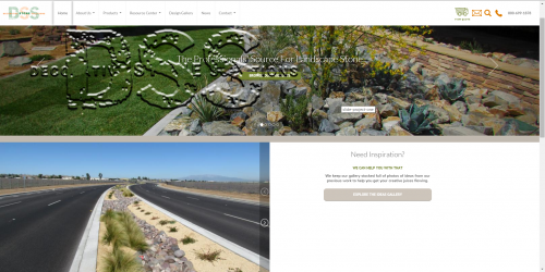 Decorative Stone Solutions new website for 2016