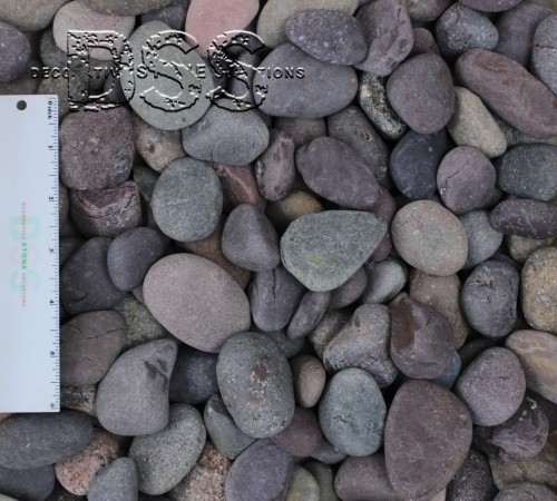 Red Beach Pebble - 1/2 to 1 inch