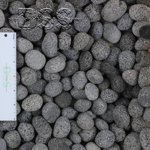 Black Lava Pebble - 1 to 2 inch