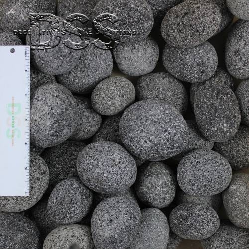 Black Lava Pebble - 2 to 3 inch