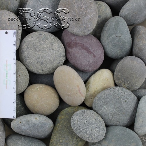 Mixed Beach Pebble - 2 to 3 inch