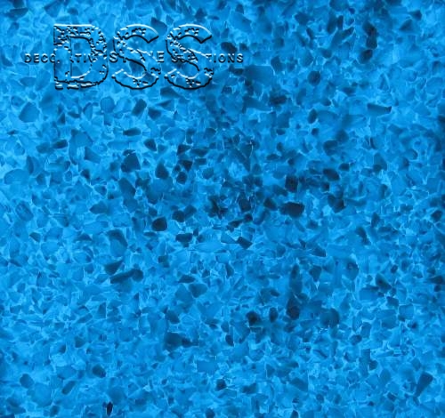 Glow in the Dark Pebble - Pure Blue - 3/8 inch