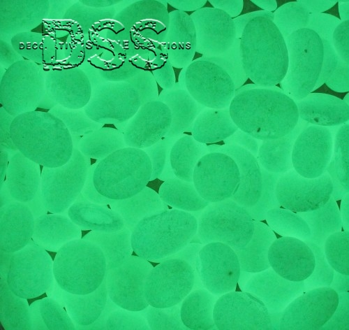 Glow in the Dark Pebble - Yellow Green - 1 to 2 inch