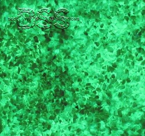 Glow in the Dark Pebble - Yellow Green - 3/8 inch