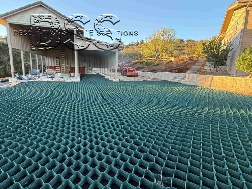 RV Access/Parking Pad - Load Support Grids
