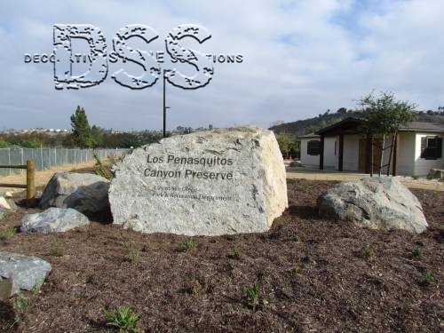 Black Mountain Ranger Station Specimen Boulder